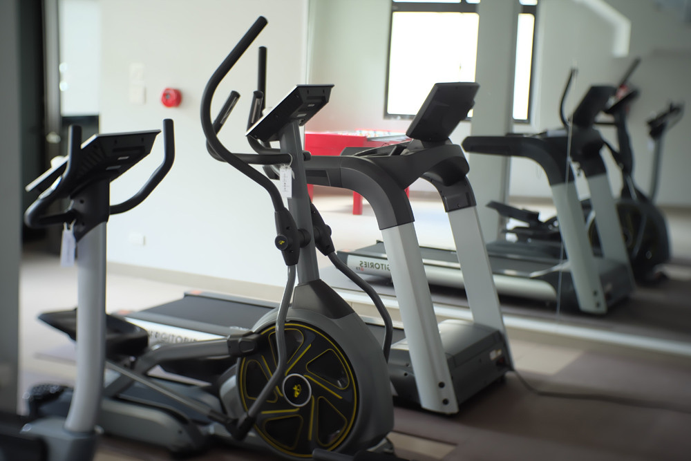 ห้องกำลังกาย : ปลากาญจน์ รีสอร์ท